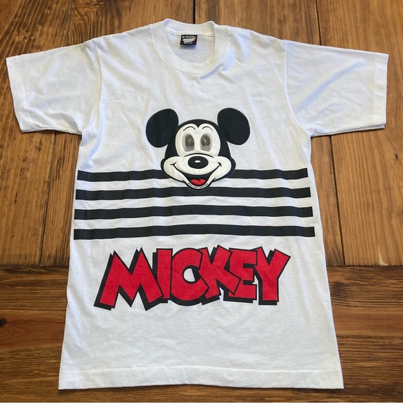 Vintage Mickey Mouse Motion Eyes Disney Screen Stars Single Stitch T-shirt EUC - Picture 2 of 6